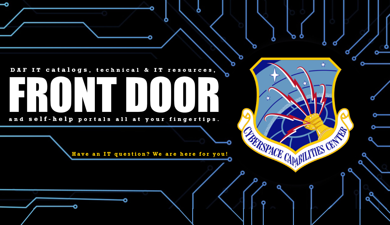 Cyberspace Capabilities Center Front Door